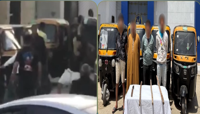 كشف ملابسات مشاجرة بين سائقي توك توك بالأسلحة البيضاء في الفيوم
